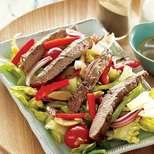 Oyster Soslu Biftek Salata