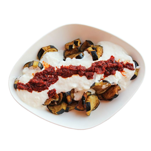 Naneli Yoğurtlu Izgara Sebze