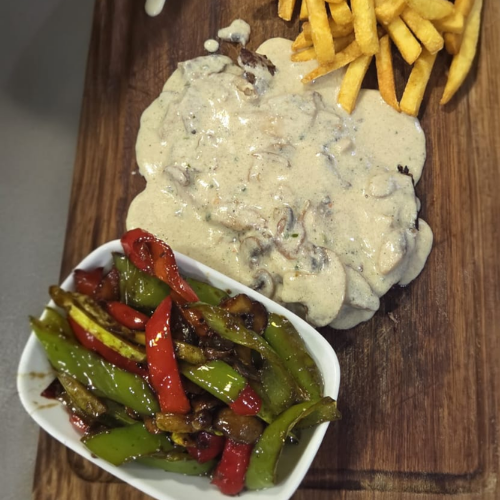 Mantar Soslu Bonfile