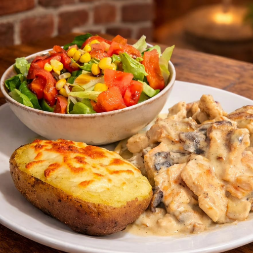 Mantar Soslu Piliç Izgara